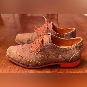 Cole Haan Suede Wingtip Oxfords